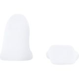 Burlington Athleisure onzichtbare antislip kousenvoetjes nylon footies heren wit - Maat 39-42