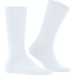 Burlington - Boston - Sokken - Wit - Gekamd Katoen