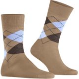 Burlington Manchester One size organisch katoen sokken heren bruin - Maat 40-46