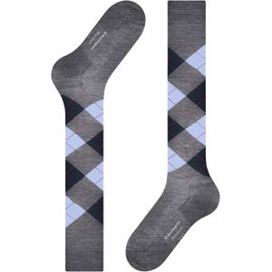 Burlington - Manchester - Kniekousen - Grijs - Verstevigde Platte Naad, Katoen, Maat 40-46