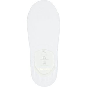 Burlington Athleisure onzichtbare antislip kousenvoetjes nylon footies dames wit - Maat 35-38