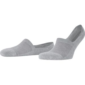 Burlington Athleisure onzichtbare antislip kousenvoetjes nylon footies dames grijs - Maat 35-38