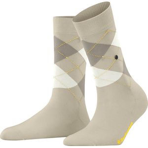 Burlington Covent Garden one-size organisch katoen sokken dames beige - Maat 36-41