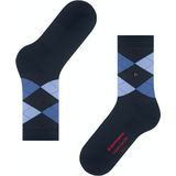 Burlington - Covent Garden - Sokken - Blauw - Organisch Katoen - One-size