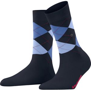 Burlington - Covent Garden - Sokken - Blauw - Organisch Katoen - One-size