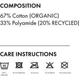 Burlington - Queen - Katoenen Kniekousen - Blauw - Gedessineerd