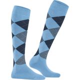 Burlington - Queen - Kniekousen - Blauw - Katoen, Maat 36-41