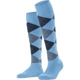 Burlington - Queen - Kniekousen - Blauw - Katoen, Maat 36-41