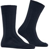 Burlington - Dover - Sokken - Marineblauw - Dikke Wol - 1 Paar