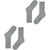 Burlington - Everyday SO - Sokken - Grijs - Katoen, 2-Pack