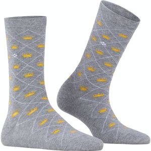 Burlington Crown damessokken - grijs (light grey)