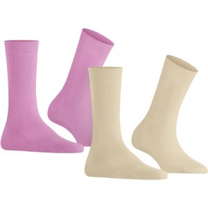 Burlington Everyday 2-Pack damessokken, beige (creme)