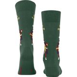 Santa Wrapper - Kerstmanmotief - Sokken - Glinsterend - Fleecegarens