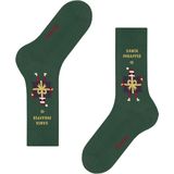 Santa Wrapper - Kerstmanmotief - Sokken - Glinsterend - Fleecegarens