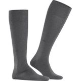 Kniekousen - Leeds - Katoen/Scheerwol - Zwart/Grijs