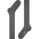 Kniekousen - Leeds - Katoen/Scheerwol - Zwart/Grijs