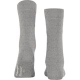 Burlington - Bloomsbury - Enkelsokken - Grijs - Katoen met Wol