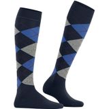 Burlington Marylebone - Kniekousen - Blauw - Wol