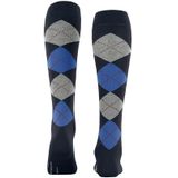 Burlington Marylebone - Kniekousen - Blauw - Wol