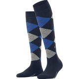 Burlington Marylebone - Kniekousen - Blauw - Wol