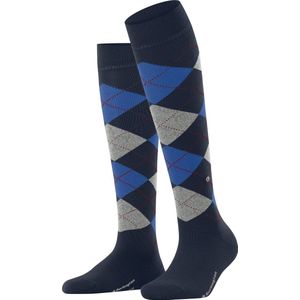 Burlington Marylebone - Kniekousen - Blauw - Wol