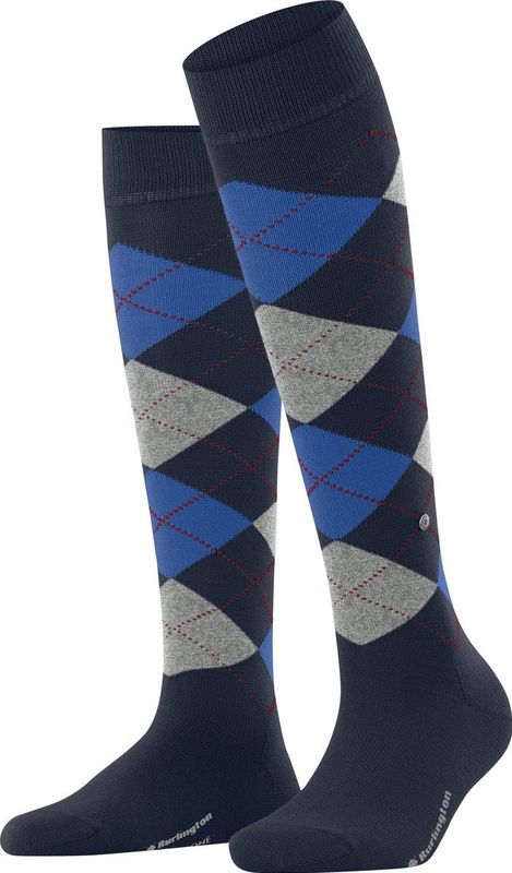 Burlington Marylebone - Kniekousen - Blauw - Wol