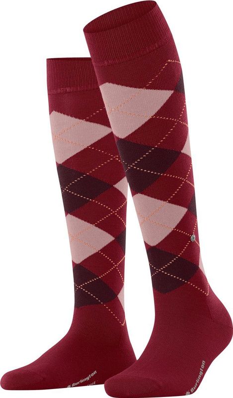 Burlington Marylebone - Kniekousen - Rood - Wol - One-Size