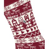 Burlington - Merry Christmas W Hp - Huissokken - Rood Cranberry - 1 paar