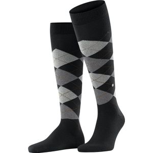 Burlington - Edinburgh - Katoen Kniekousen - Zwart - One-size