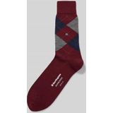 Burlington - Edinburgh - Sokken - Rood - Katoen - One-Size