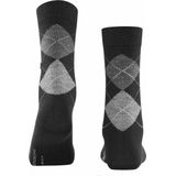 Burlington - Marylebone - Sokken - Zwart - Wol - One-size