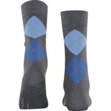 Burlington - Marylebone - Sokken - Grijs - Wol - One Size