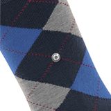 Burlington - Marylebone - Sokken - Blauw - Wol - One-size