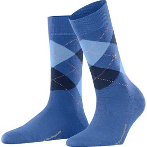 Burlington - Marylebone - Sokken - Blauw - Wol - One-size