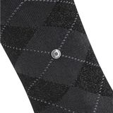 Burlington - Marylebone - Wol Sokken - Zwart - Lurex