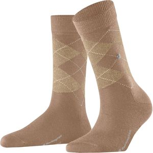 Burlington - Argyle Huissokken - Multicolor - Scheerwolmix