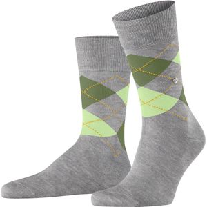 Burlington - Argyle Sokken - Zacht Bio-Katoen - Glanzend