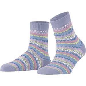 Enkelsokken - Bloemenpatroon - Katoen - Trendy Kleuraccenten