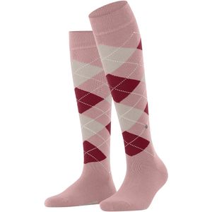 Burlington - Marylebone W - Kniekousen - Roze Primrose - Wol - 1 paar