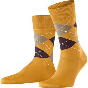 Burlington - Heren - Sokken - Merceriseerd Bio-katoen - Argylepatroon