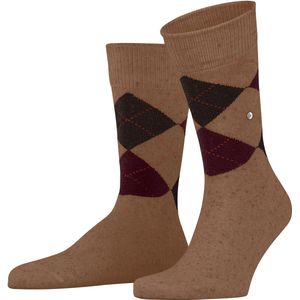 Burlington - Dundee - Herensokken - Bruin Peanut Melange - 1 paar