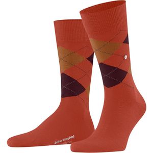 Burlington - Edinburgh - Fantasiesokken - Geel - 40-46