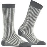 Burlington - Pepita W So - Sokken - Gris Dark Grey - 1 Paar