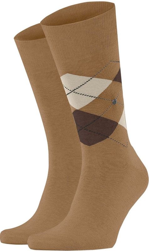 Burlington - Everyday Mix - Heren Sokken - Beige Brown Sugar - 2 Paar