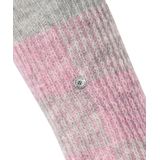 Burlington - Charming Checks - Huissokken - Grijs Light Heather - 1 paar