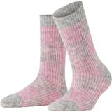 Burlington - Charming Checks - Huissokken - Grijs Light Heather - 1 paar