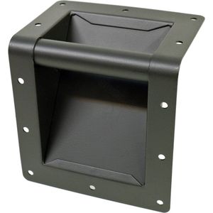 Adam Hall 3405 Handgreep inbouw, staal zwart - Greep