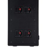 LD Systems - SUB 88 - Passieve Installatie Subwoofer - Zwart - 2 x 8 inch