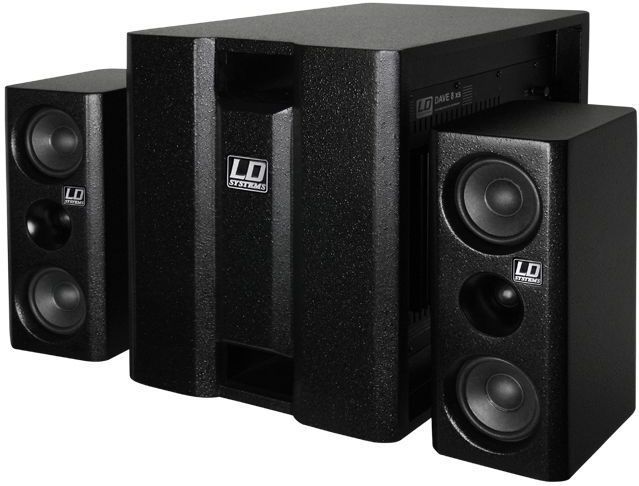 LD Systems - Dave 8 XS - Draagbaar PA-systeem - Zwart
