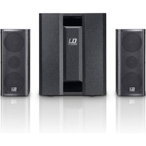 LD Systems - Dave 8 Roadie - 2.1 PA-systeem - Actieve Subwoofer en Passieve Satellietluidsprekers